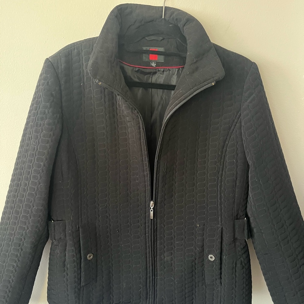 Gallery Black Quilted Outerwear